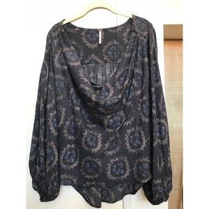 Free People boho blouse
